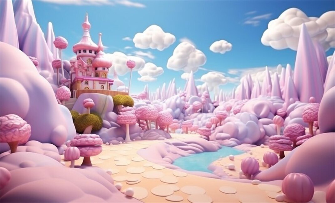 Pink Places Barbie Land